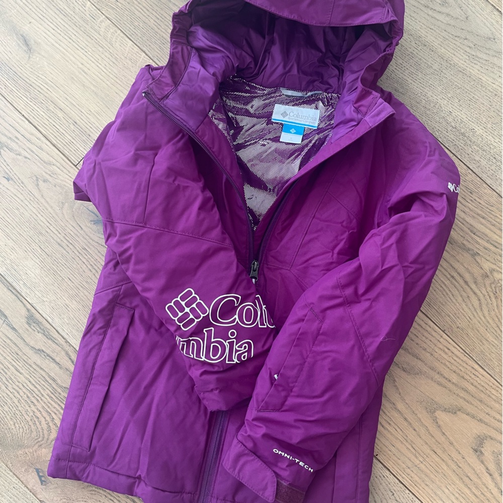 Columbia ski jacket, size S girl